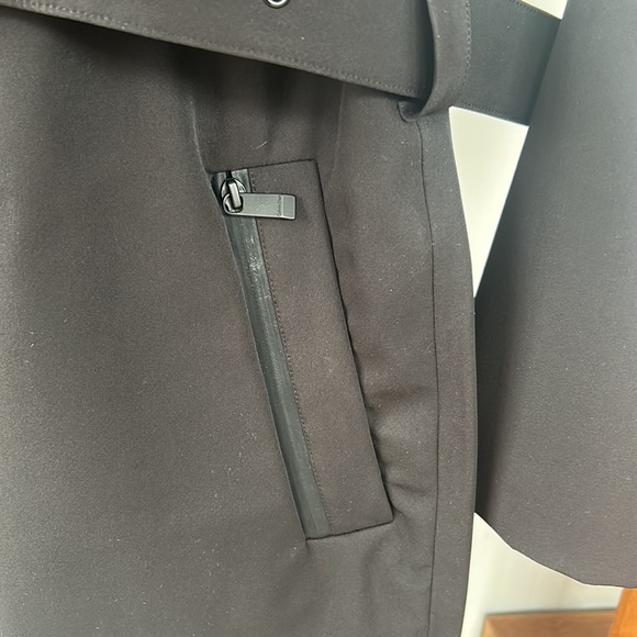 Matrix like black belted trench coat - Picture 3 of 14